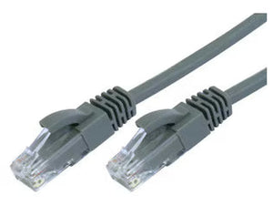 1mtr RJ45 Cat 6 Patch Cable - Grey