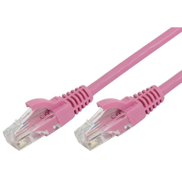 2mtr RJ45 Cat 6 Patch Cable - Pink