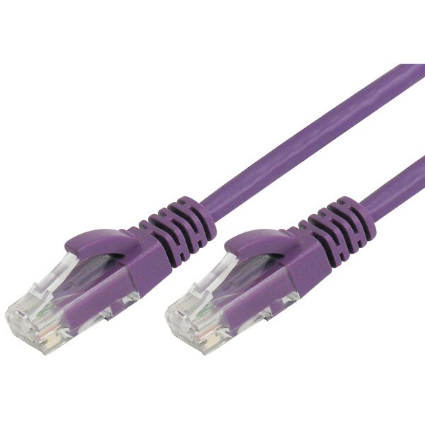 2mtr RJ45 Cat 6 Patch Cable - Purple
