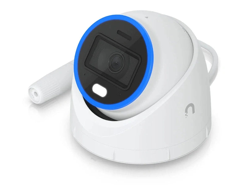 Ubiquiti UVC-AI-TURRET-W AI Turret, White, All-weather,Vandal-proof 4K PoE+ Turret Camera, Enhanced AI Capabilities & IR, Visible LEDs for Night Vision,Incl