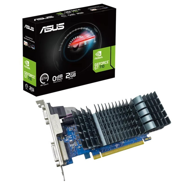 ASUS GeForce GT 710 2GB GDDR5 EVO Low Profile Graphics Card