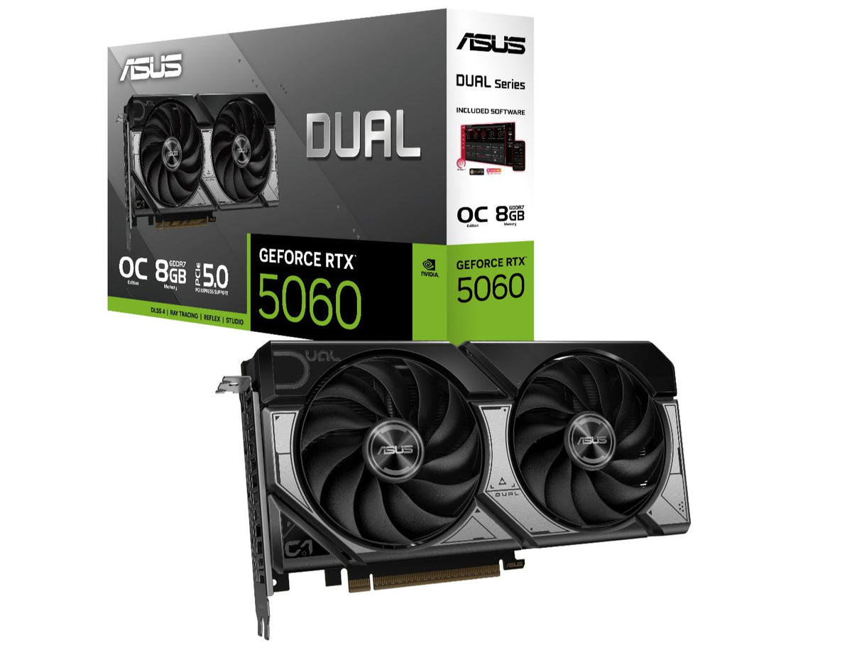 ASUS GeForce DUAL RTX™ 5060 8GB GDDR7 OC Edition