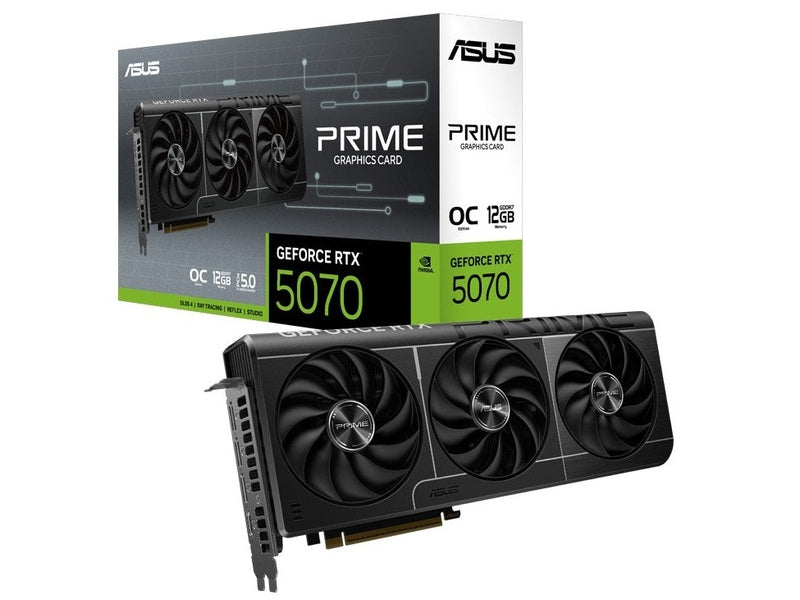 ASUS GeForce PRIME RTX 5070 12GB GDDR7 OC Edition Graphic Card