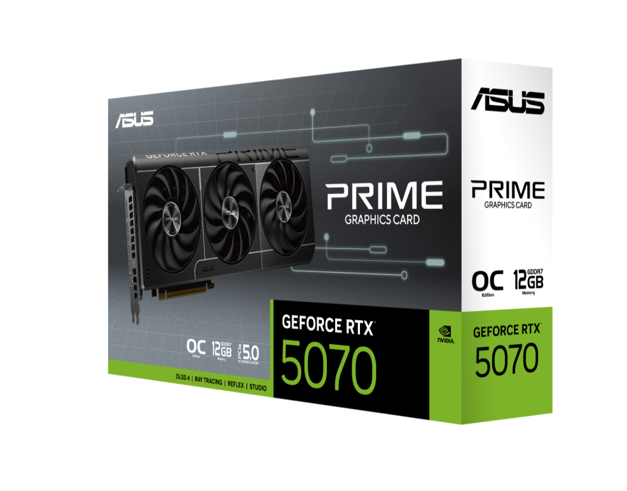 ASUS GeForce PRIME RTX 5070 12GB GDDR7 OC Edition Graphic Card
