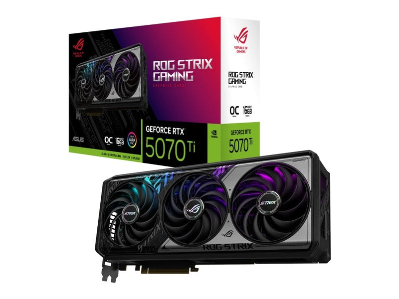 ASUS ROG Strix GeForce RTX 5070 Ti 16GB GDDR7 OC Edition Graphic Card
