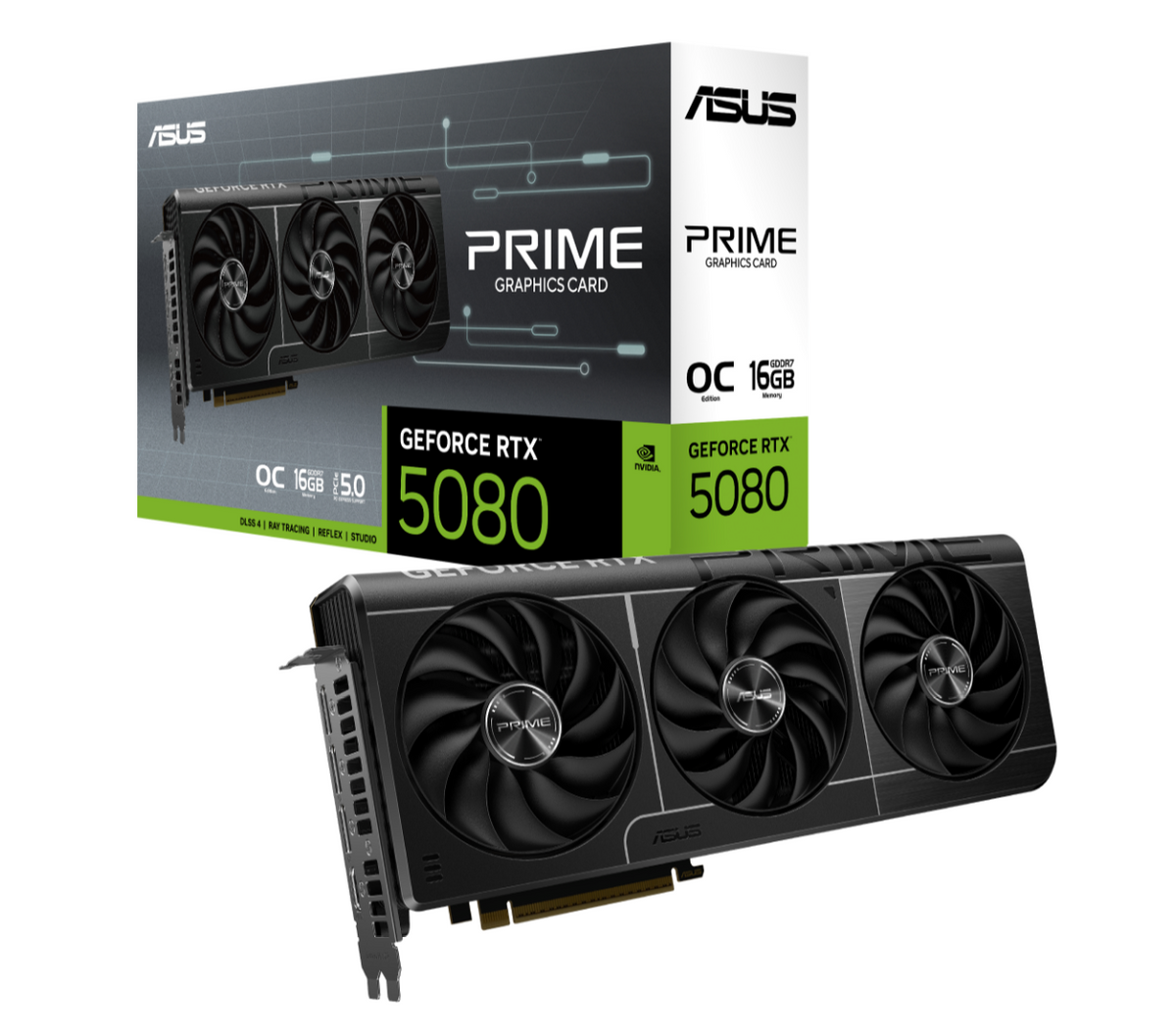 ASUS PRIME GeForce RTX 5080 16GB GDDR7 Graphic Card