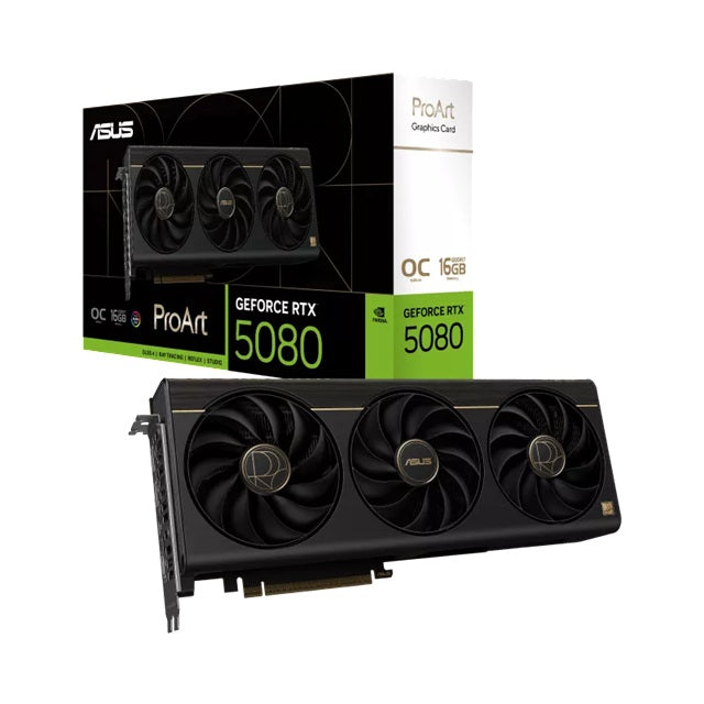 ASUS ProArt GeForce RTX 5080 16GB GDDR7 OC Edition Graphic Card