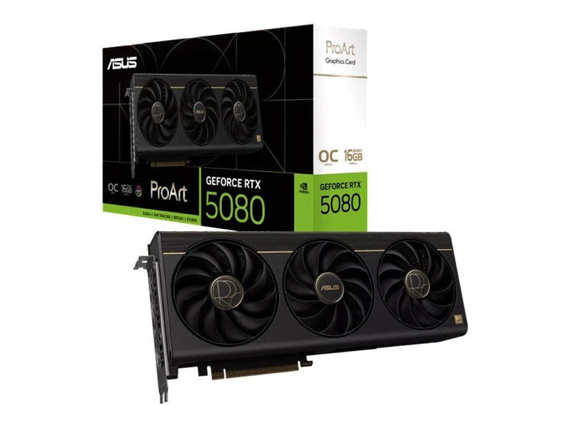 ASUS ProArt GeForce RTX 5080 16GB GDDR7 OC Edition Graphic Card