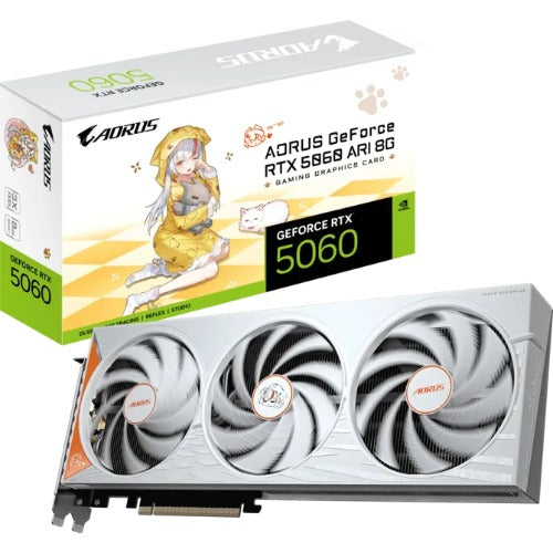Gigabyte AORUS GeForce RTX™ 5060 ARI 8G GDDR7 Graphic Card
