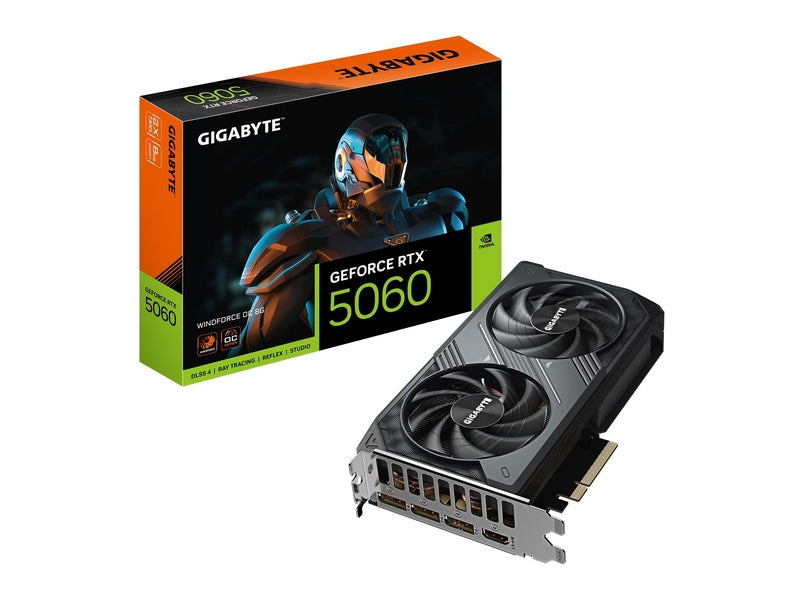 Gigabyte GeForce RTX™ 5060 WINDFORCE OC 8G GDDR7 Graphic Card