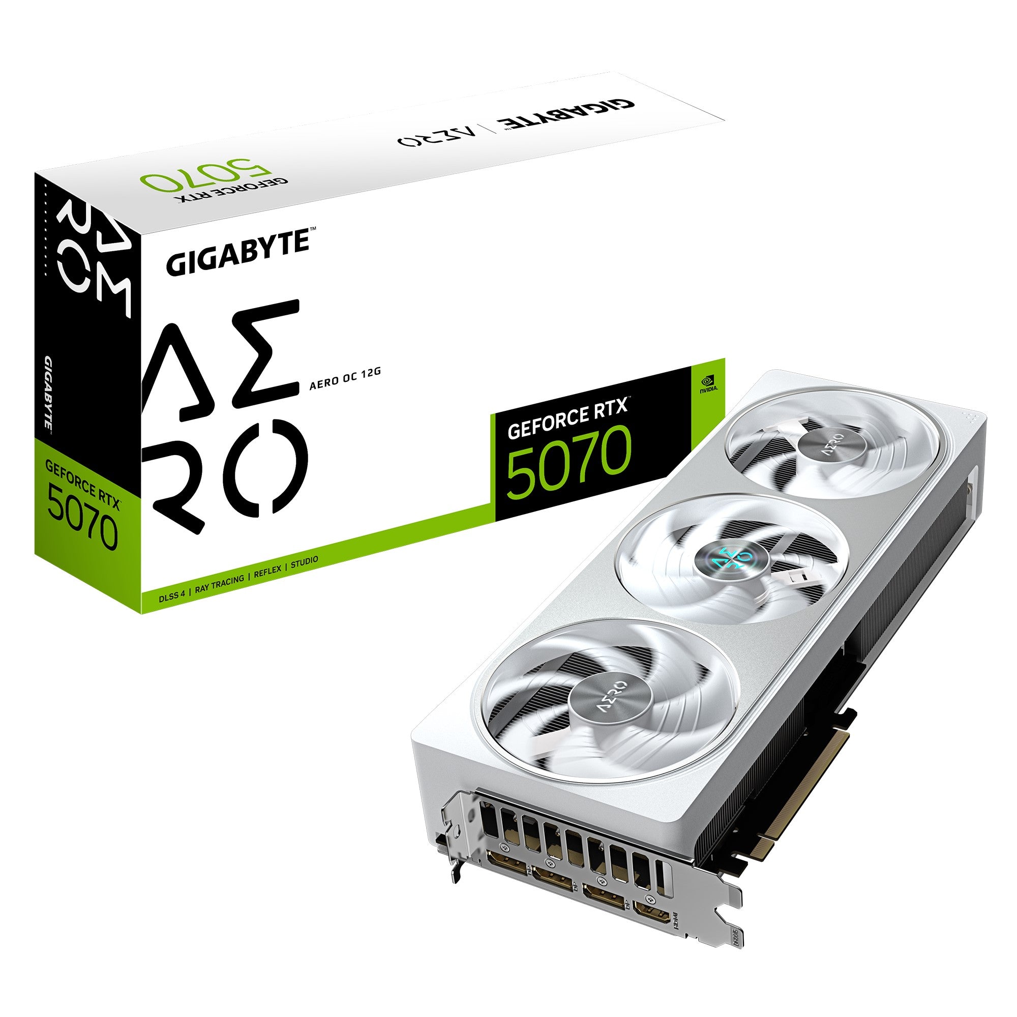 Gigabyte GeForce RTX™ 5070 AERO OC 12G GDDR7 Graphic Card
