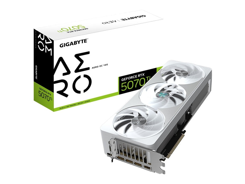 Gigabyte GeForce RTX™ 5070 Ti AERO OC 16G GDDR7 Graphic Card