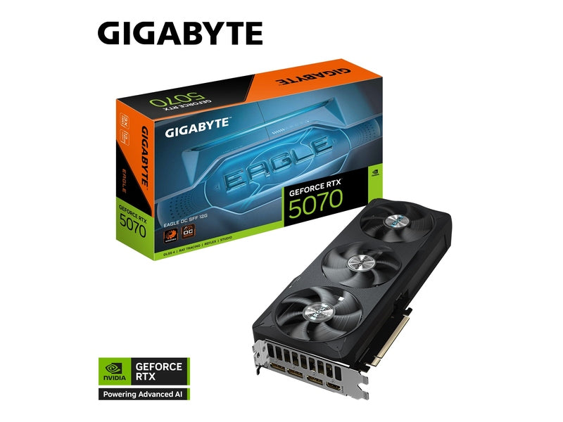 Gigabyte GeForce RTX™ 5070 EAGLE OC SFF 12G GDDR7 Graphic Card