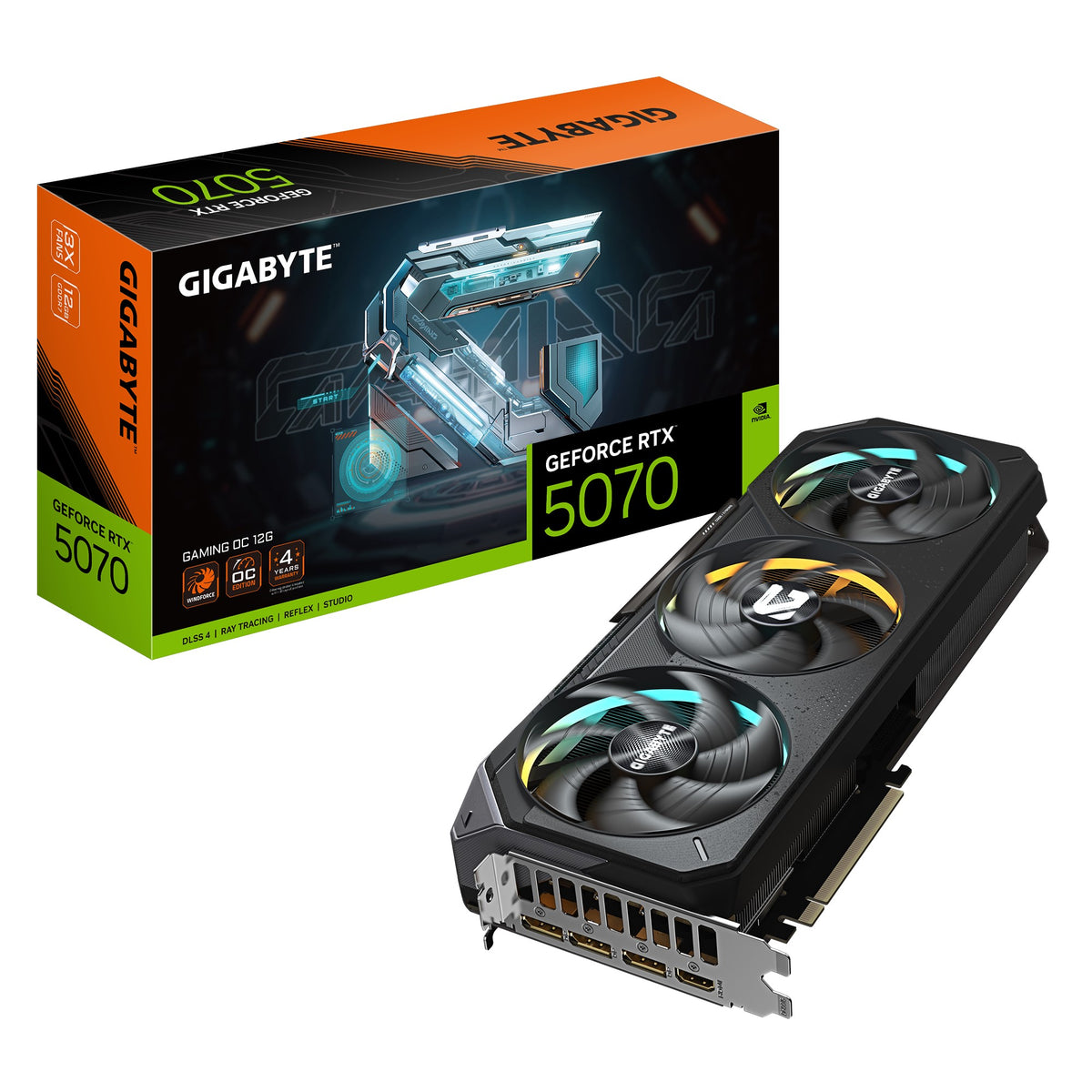 Gigabyte GeForce RTX™ 5070 GAMING OC 12G GDDR7 Graphic Card