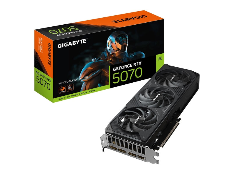Gigabyte GeForce RTX 5070 WINDFORCE OC SFF 12G GDDR7 Graphic Card