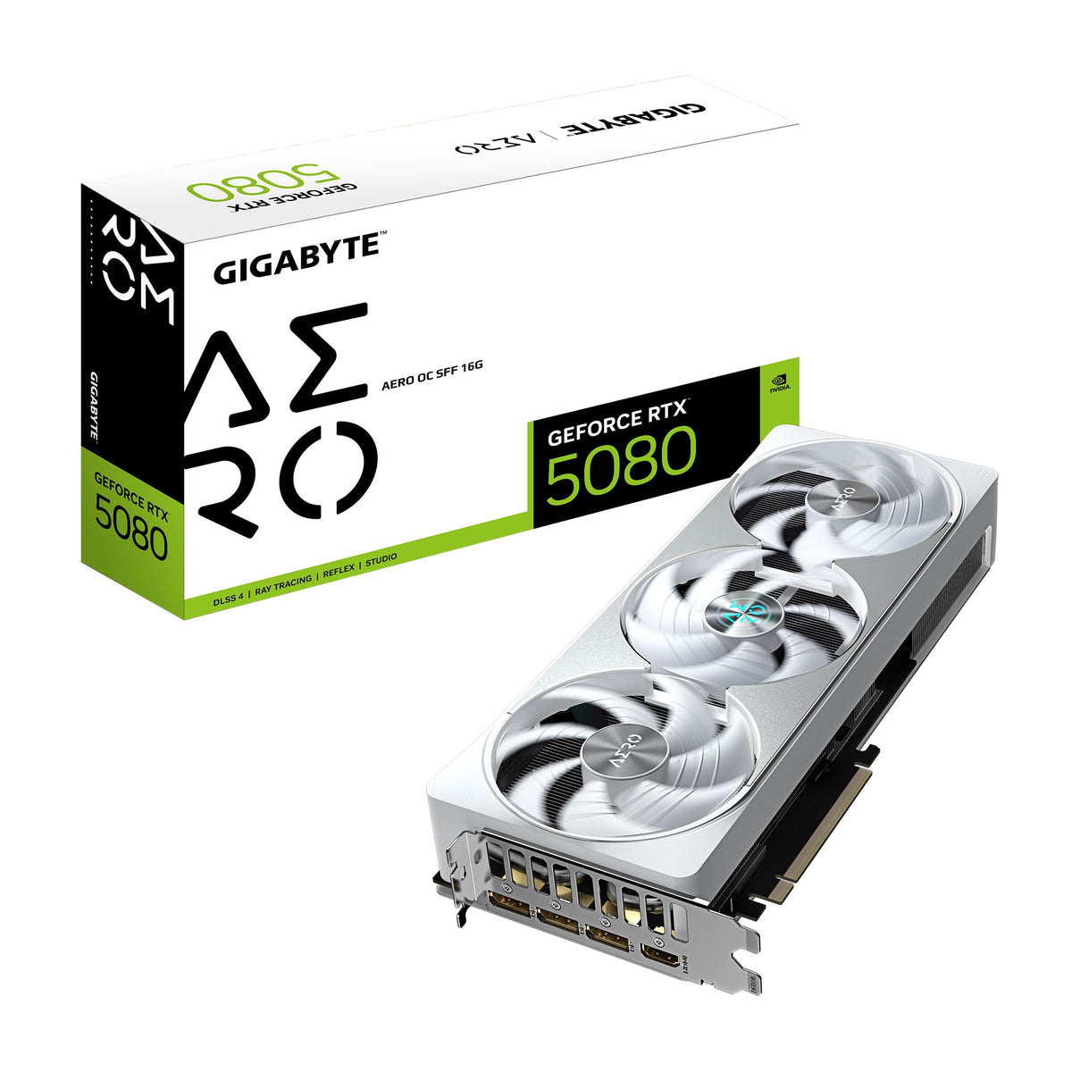 Gigabyte GeForce RTX™ 5080 AERO OC SFF 16G GDDR7 Graphic Card