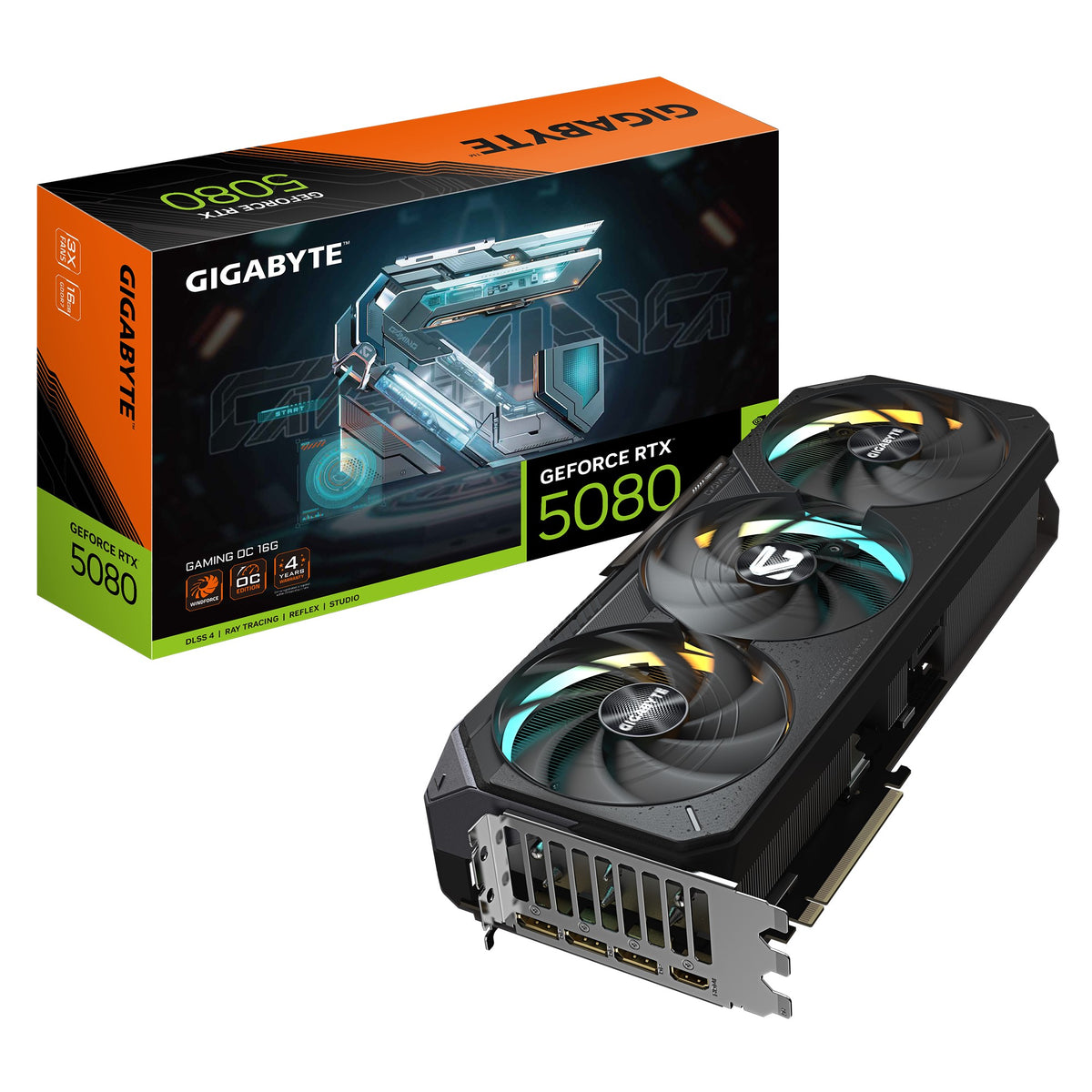 Gigabyte GeForce RTX 5080 Gaming OC 16G GDDR7 Graphics Card