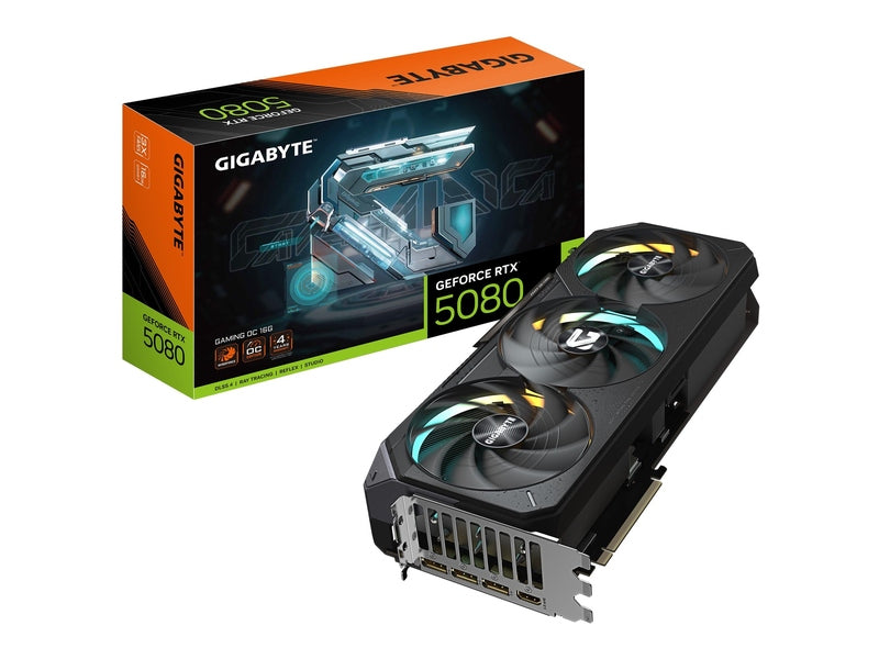 Gigabyte GeForce RTX 5080 Gaming OC 16G GDDR7 Graphics Card