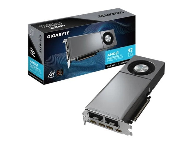 Gigabyte Radeon AI PRO R9700 AI TOP 32GB GDDR6 Graphics Card