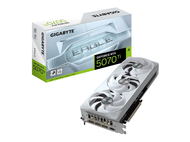 Gigabyte GeForce RTX™ 5070 Ti EAGLE OC ICE SFF 16G GDDR7 Graphic Card