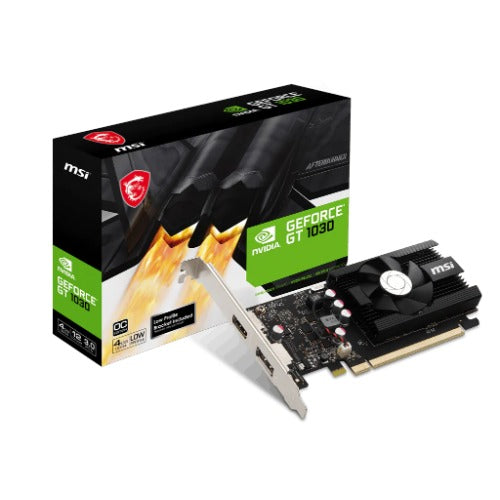 MSI GeForce GT 1030 4GD4 LP OC Video Card