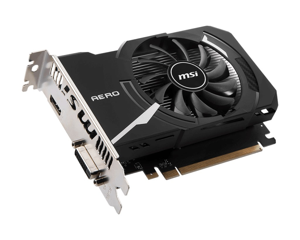 MSI GeForce GT 1030 AERO ITX OC 4GB Video Card