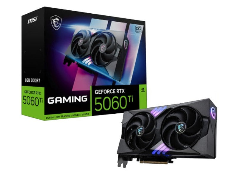 MSI GeForce RTX™ 5060 Ti 8G GAMING OC GDDR7 Graphic Card
