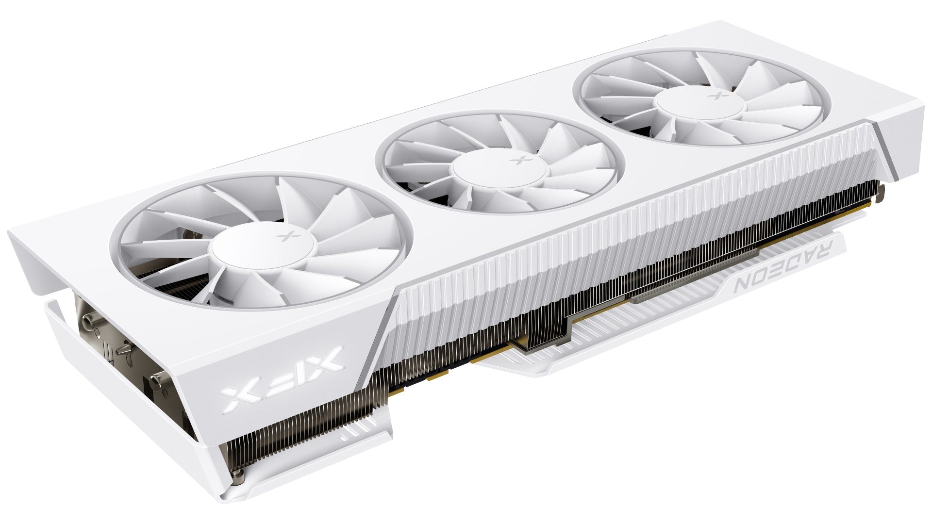 XFX Mercury AMD Radeon RX 9070XT OC White Magnetic Air Edition with RGB 16GB GDDR6 HDMI 3xDP Video Card