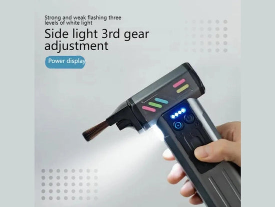 Vacuum Cleaner Turbo Fan Cordless Compressed Air Duster Violent Jet Fan