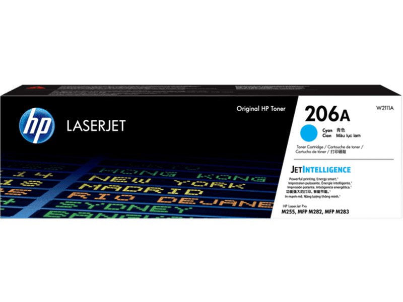 HP 206A Cyan Toner For M283 M255 Printers