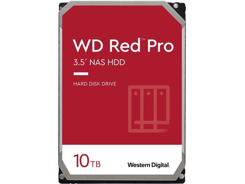 WD 10TB Red PRO 3.5" 7200RPM SATA NAS Hard Drive
