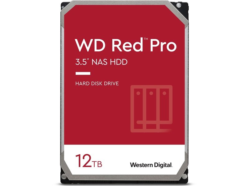 WD 12TB Red PRO 3.5" 7200RPM SATA NAS Hard Drive