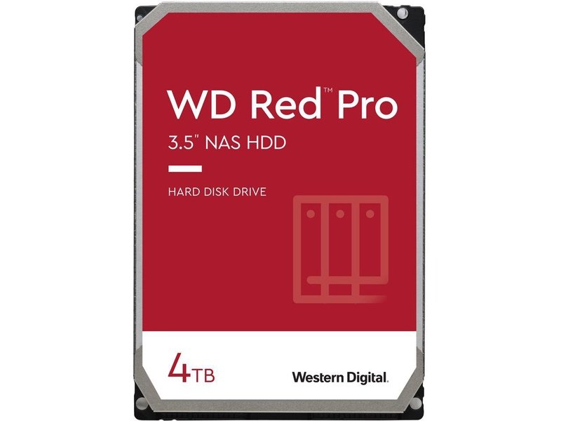 WD 4TB Red PRO 3.5" 7200RPM SATA NAS Hard Drive