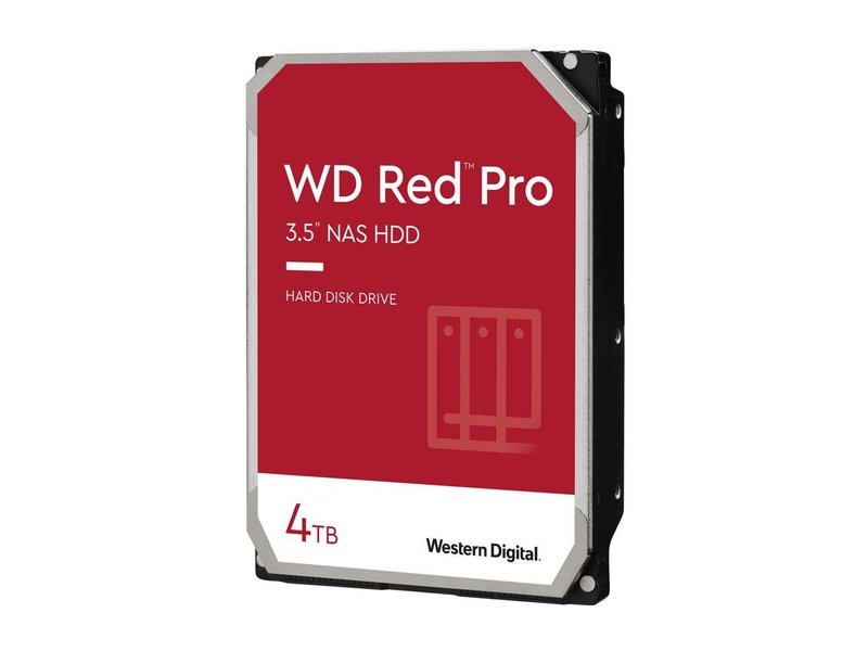 WD 4TB Red PRO 3.5" 7200RPM SATA NAS Hard Drive