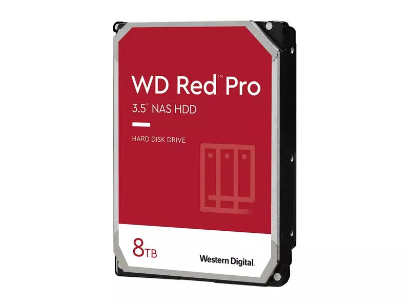 WD 8TB Red PRO 3.5" 7200RPM SATA NAS Hard Drive