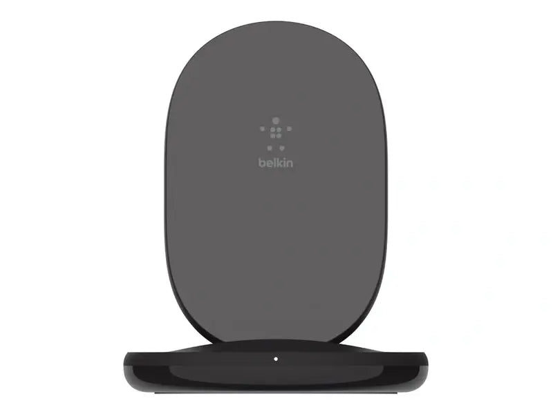 Belkin Qi Wireless 15W Charging Stand Black Wall Charger With Cable