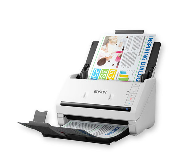 EPSON WorkForce DS-530II Document Scanners, 35ppm / 70 ipm Speed, 4000 Sheets Per Day, RGB LED, Cloud Services, USB 3.0