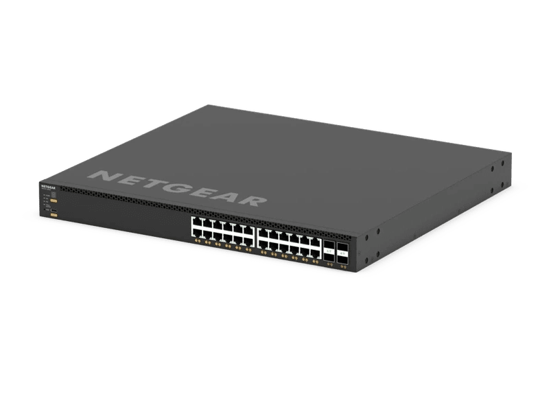 Netgear M4350-24X4V 28-port Stackable Layer 3 Fully Managed Switch with 24 x 10G/Multi-gig & 4 x 25GBASE-X SFP28