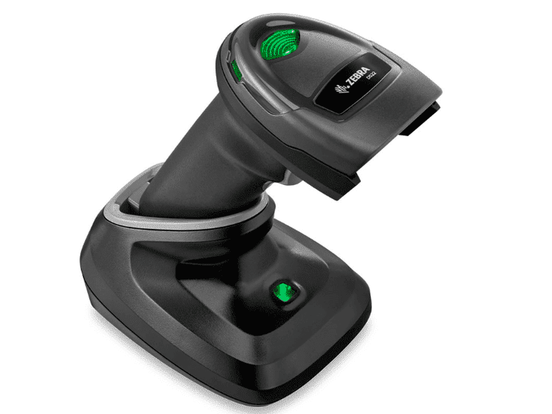 ZEBRA DS2278 Bluetooth Wireless Barcode Scanner Black w/ USB Cradle Charger