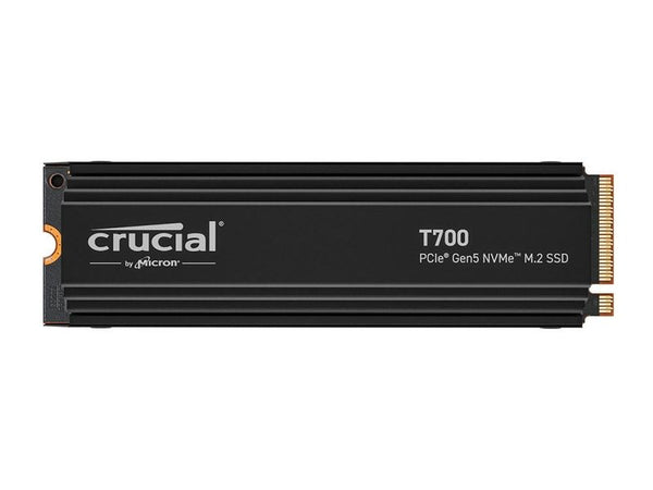 Crucial T700 4TB PCIe Gen5 NVMe M.2 SSD with Heatsink