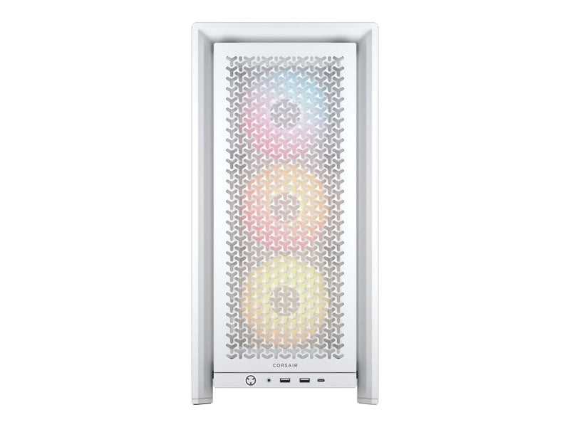 Corsair 3200D RS ARGB Mid-Tower ATX PC Case - White