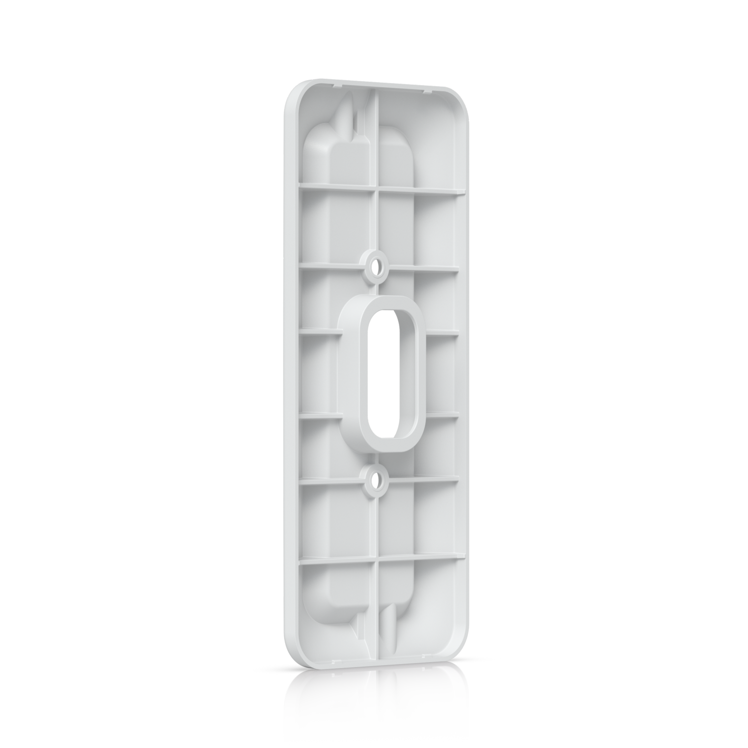Ubiquiti G4 Doorbell Pro PoE Gang Box Mount, White,Secure, Flat/ 25° Angled Wedge Angled Mounting Plate, Compatible NHU-UVC-G4-DBELL-POE