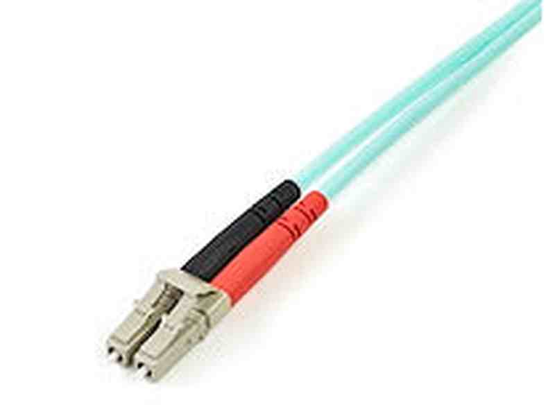StarTech 5m 16.4ft LC/UPC to LC/UPC OM3 Multimode Fiber Optic Cable