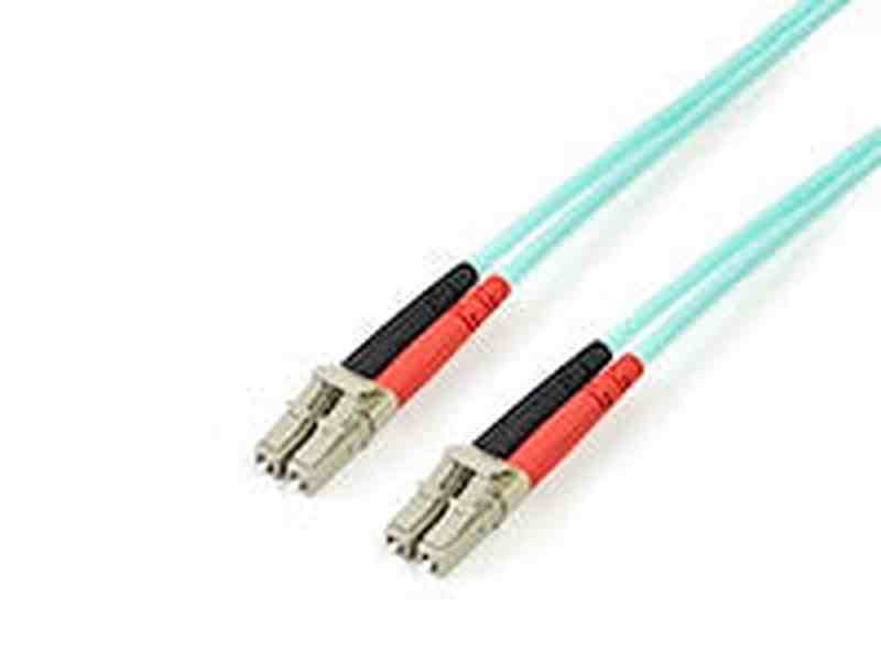 StarTech 5m 16.4ft LC/UPC to LC/UPC OM3 Multimode Fiber Optic Cable