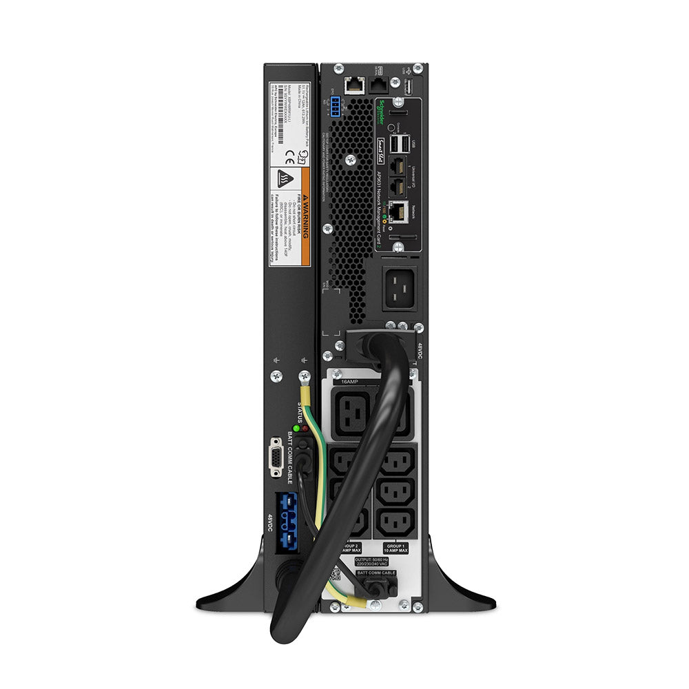 APC Smart-UPS On-Line, 2200VA, Rackmount 3U UPS with Network Card