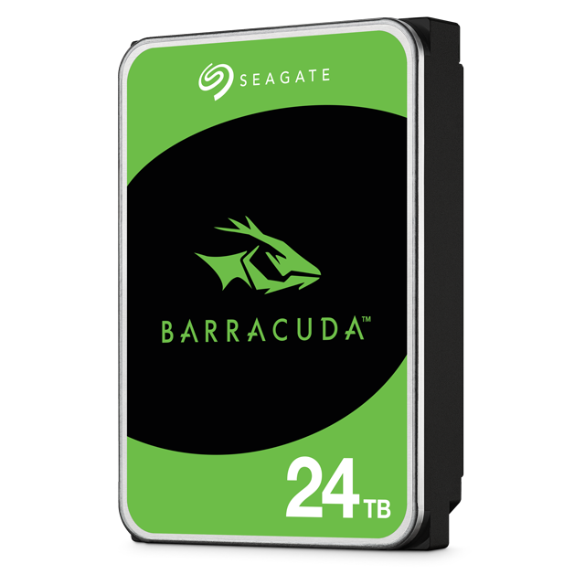 Seagate BarraCuda 24TB 7200RPM 512MB 3.5" SATA Hard Drive (ST24000DM001)
