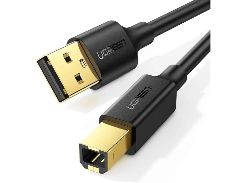 UGREEN USB 2.0 A Male to B Male Printer Cable 5m Black 10352