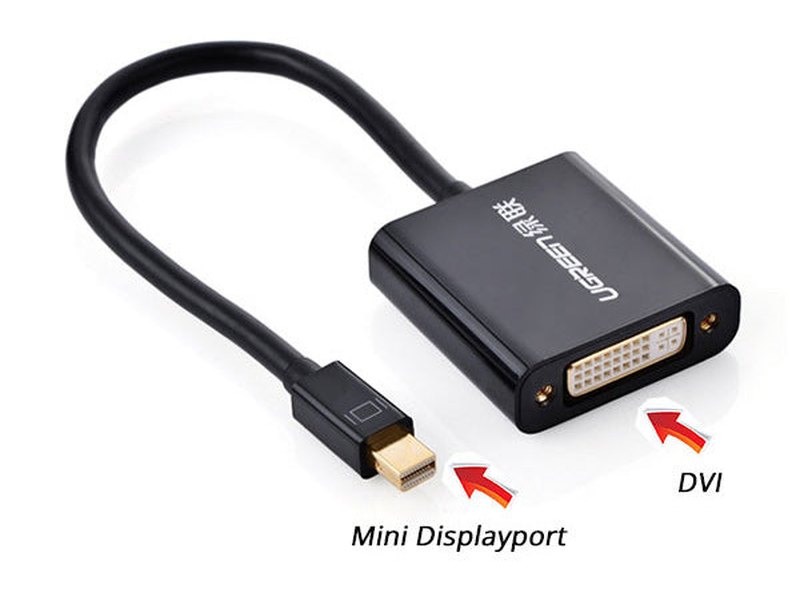 UGREEN Mini displayport male to DVI female Active converter 10448