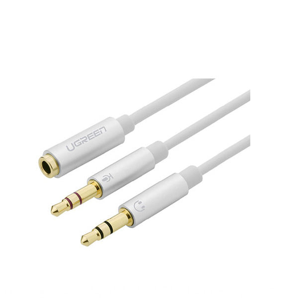 UGREEN 3.5mm Female to 2 Male Headset Splitter 10790
