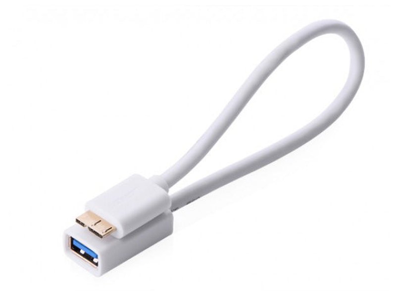UGREEN Micro USB 3.0 OTG Cable For Samsung Note 3/S4/S5 - White 10817